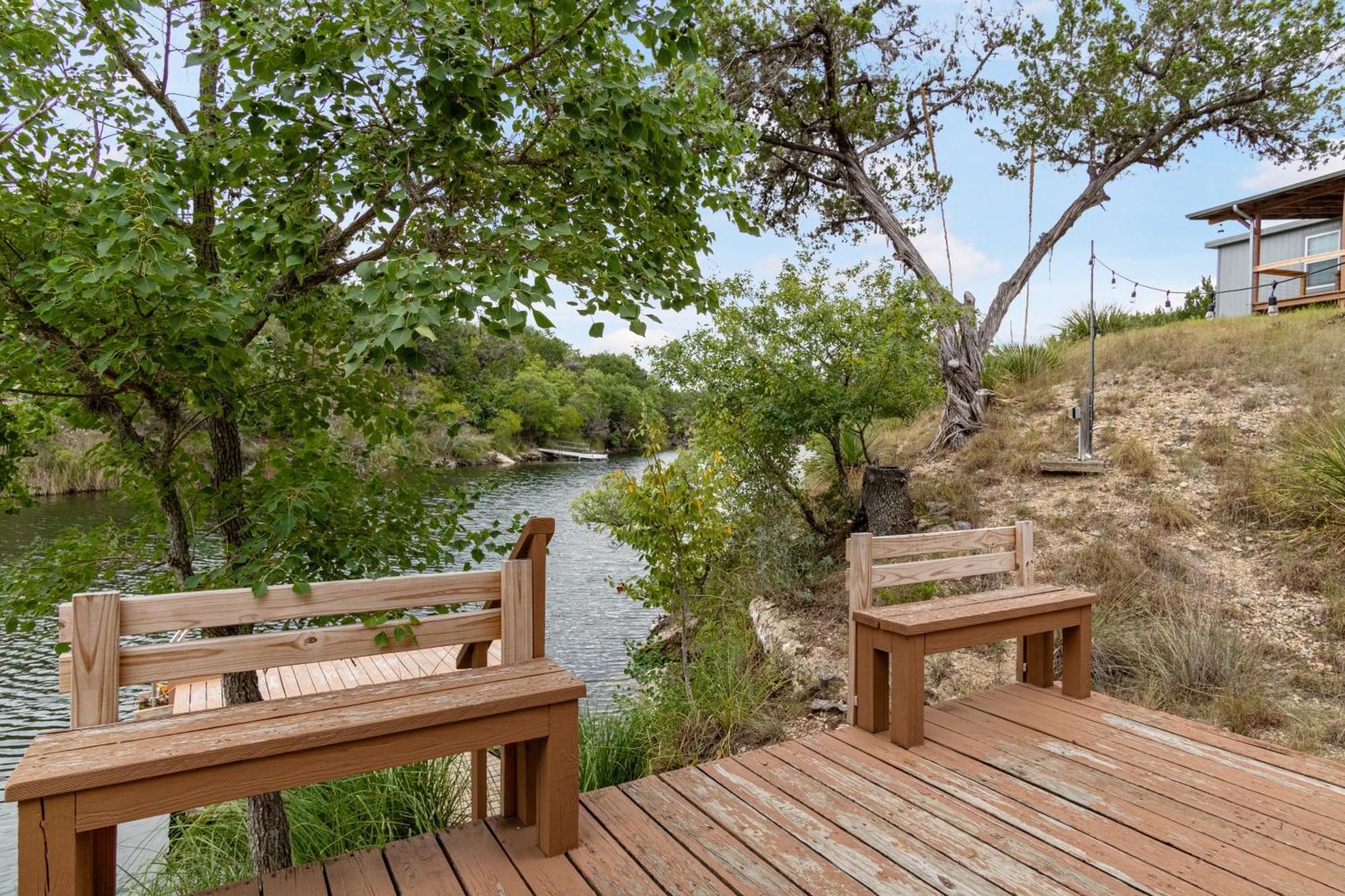 Готель Hondo Creek Hideaway Tarpley Екстер'єр фото